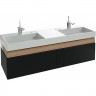 Комплект JACOB DELAFON TERRACE 150x48 черный лак EB1189-274+EXA9112-00