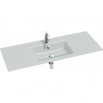 Стеклянная раковина JACOB DELAFON VOX EB2101-DD1 120 см белая Стеклянная раковина JACOB DELAFON VOX EB2101-DD1 120 см белая